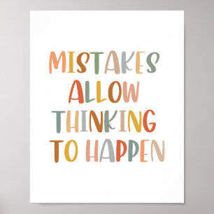 Boho-misstag gör det möjligt att tänka sig att Pos Poster