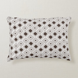 Boho Mjuk Neutral Tribal Geometrisk Aztekisk Mönst Prydnadskudde