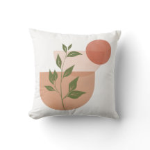 Boho Modern Botanisk Kastkudde Överdrag