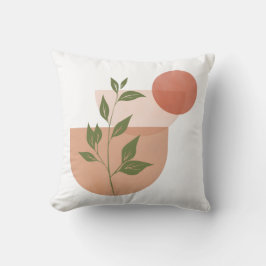 Boho Modern Botanisk Kastkudde Överdrag Kudde