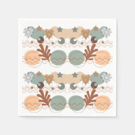 Boho modern geometric wallpaper pappersservett