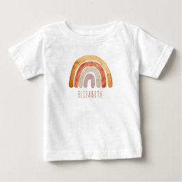 Boho Modern Rainbow Namn T Shirt
