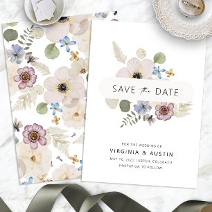 Boho Modern Spara Datum Datumet