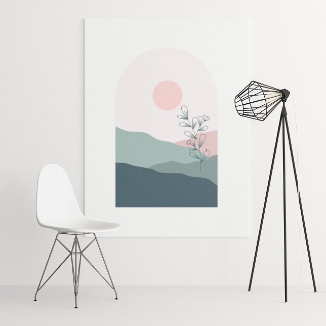 boho modern väggkonst Skriv ut, Poster Pappert (boho modern wall art Print, Value Poster Paper)