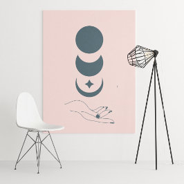 boho modern väggkonst Skriv ut, Poster Pappert