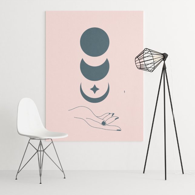 boho modern väggkonst Skriv ut, Poster Pappert (boho modern wall art Print, Value Poster Paper)