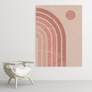 boho modern väggkonst Skriv ut, Poster Pappert