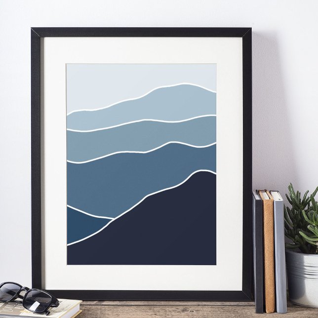 boho modern väggkonst tryck (boho modern wall art Print)