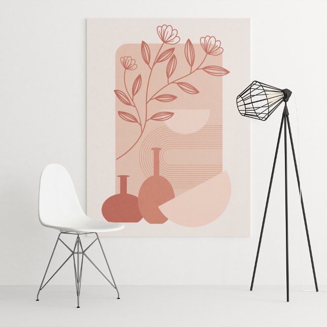 boho modern väggkonst tryck, Värde Poster Papper (boho modern wall art Print, Value Poster Paper)