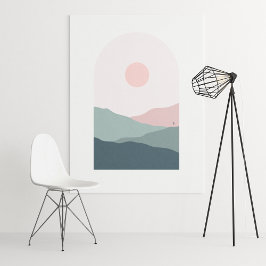 boho modern väggkonst tryck, Värde Poster Papper