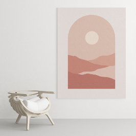 Boho modern väggkonst Tryck, Värde Poster Papper