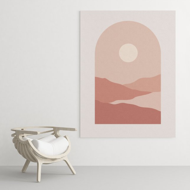 Boho modern väggkonst Tryck, Värde Poster Papper (boho modern wall art Print, Value Poster Paper)