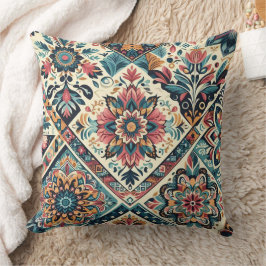 BOHO mönster Large Kudde
