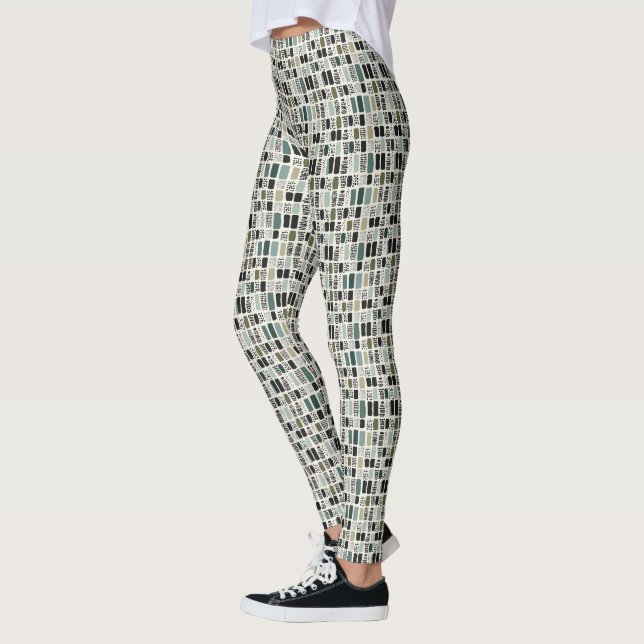 Boho Mönster Leggings (Vänster)