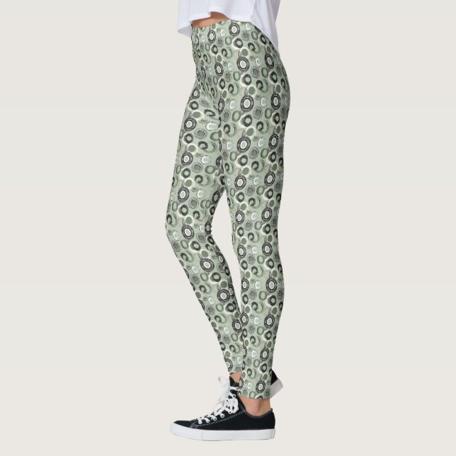 Boho Mönster Leggings (Vänster)