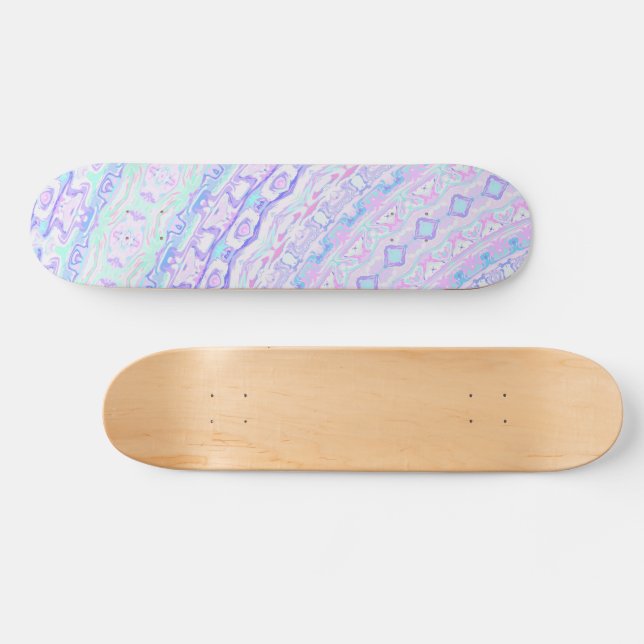 Boho Mönster Mini Skateboard Bräda 18,5 Cm (Horz)