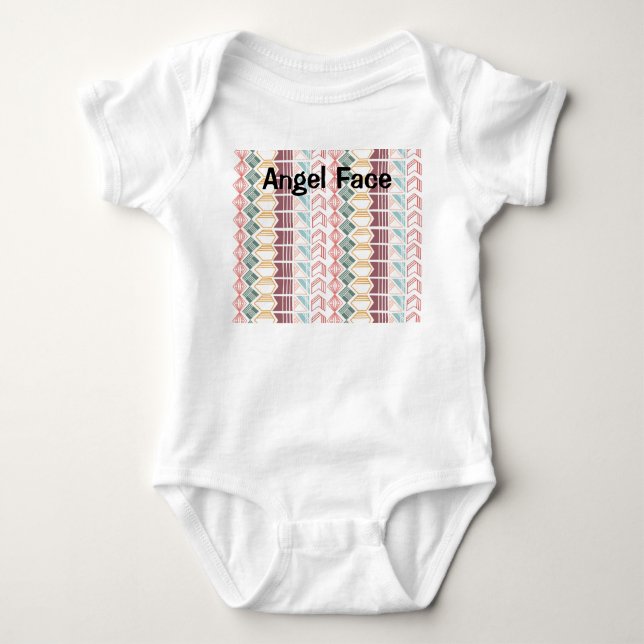Boho Mönster T Shirt (Framsida)