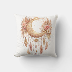 Boho Moon Mystisk Vibe Kudde