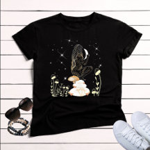 Boho Moon Svampgudinna Celestial Mystisk