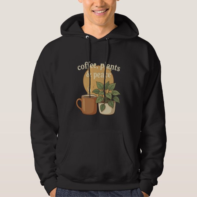 Boho Morgonrutin SVG Hoodie (Framsida)