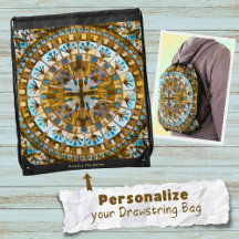 Boho Mosaic Tile gult honey -