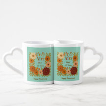 Boho Mr & Mrs Blommig present till par