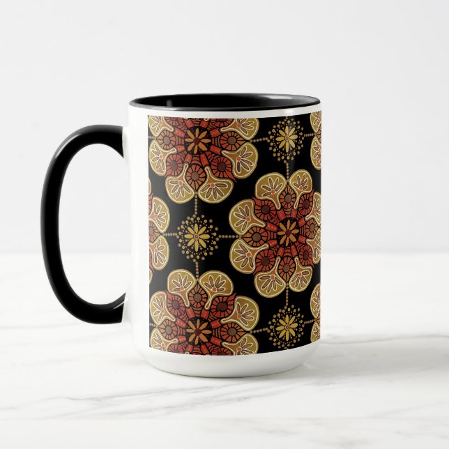 Boho Mugg med krona (Vänster)