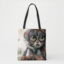 "Boho Muse" Tote Bag by DAKimage Tygkasse