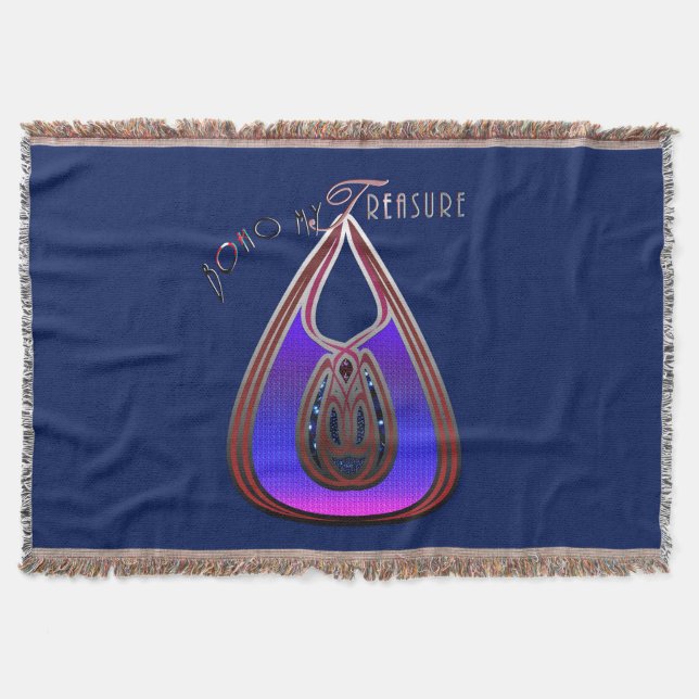 Boho My Treasure Filt (Framsidan)