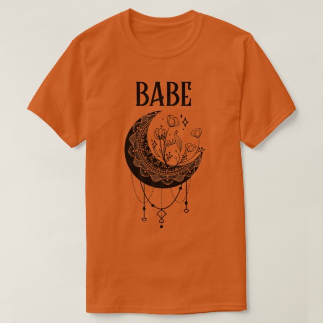 Boho Mystic Tarot Celestial Bachelorette Bride Bri T Shirt (Design framsida)