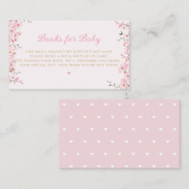 Boho Nalle Baby Shower Bokar för Baby Tilläggskort