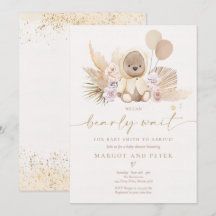 Boho Nalle Kön Neutral björnstövel in