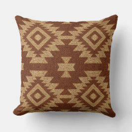Boho Navajo Tribal Throw Pillow Kudde