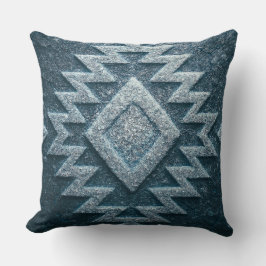 Boho Navajo Tribal Throw Pillow Kudde