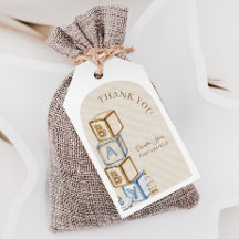 Boho Neutral Block and Leksak Baby Shower