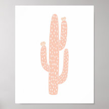 Boho Neutralt  Cactus Cacti Nursery Decor Baby