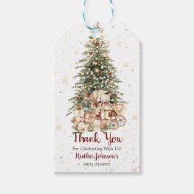 Boho Neutralt jul Baby Shower