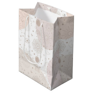 Boho Neutralt Space Doodles Aesthetic Design