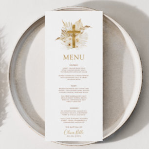 Boho Neutralt Torried Handflatan Baptism Christeni Meny