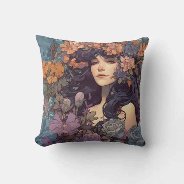 Boho Nouveau Pillow Kudde (Framsida)