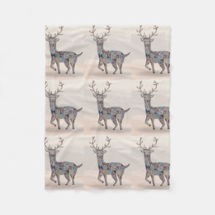 Boho Nursery Art Bebis Filta Fleecefilt