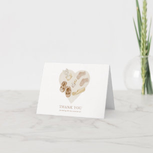 Boho Nursery Chic Baby Shower Tack Kort