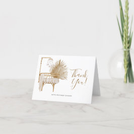 Boho Nursery Gender Neutral Baby Shower Tack Kort