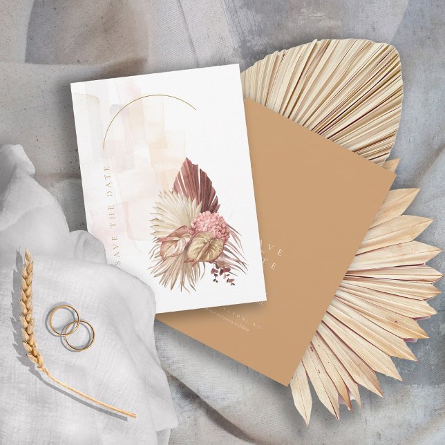 Boho Oasis Bröllop ID959 Spara Datumet (Skapare uppladdad)