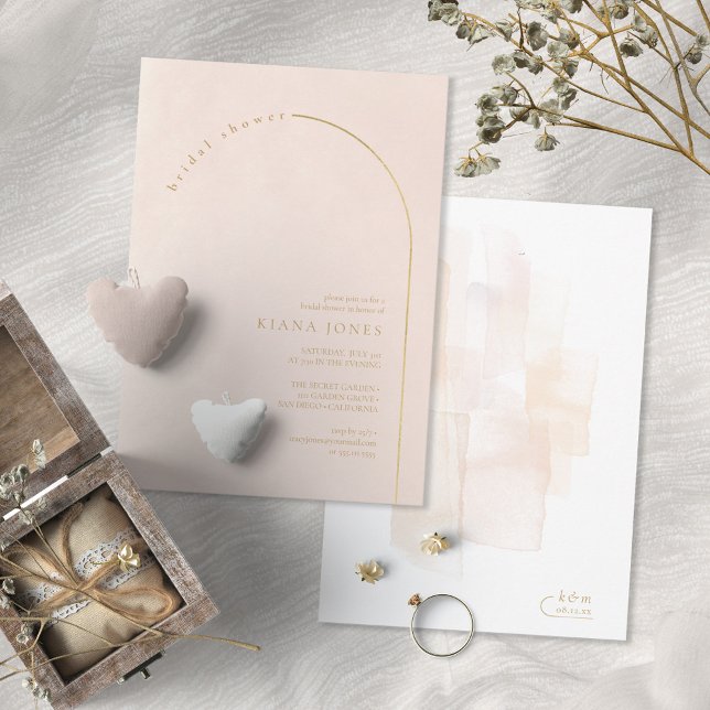 Boho Oasis Bröllop Möhippa  ID959 Inbjudningar (Skapare uppladdad)