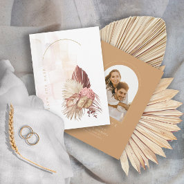 Boho Oasis Bröllop Photo Template ID959 Spara Datumet