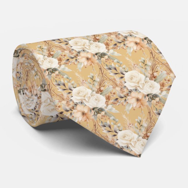 Boho Office Neck Tie | Professional and Classic Slips (Rullad)