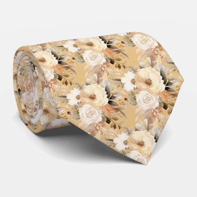 Boho Office Neck Tie | Professional and Classic Slips (Rullad)