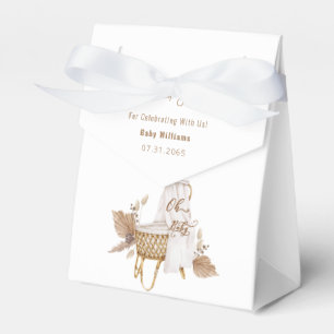 Boho Oh Baby Neutralt Bassinet Baby Shower Presentaskar