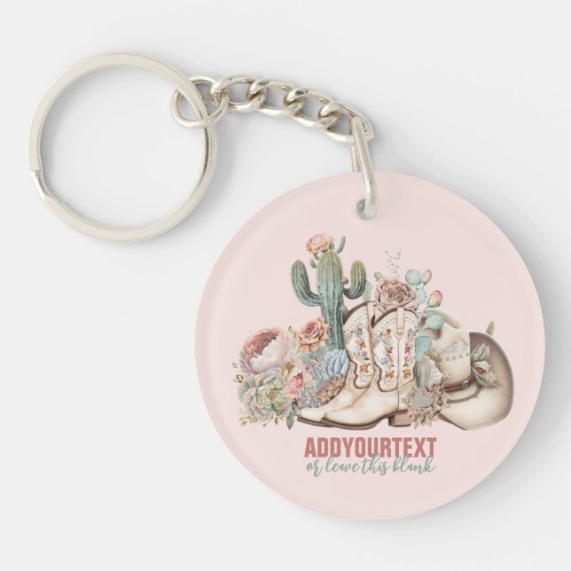 Boho ökcowboybockar cowboyhatt (Framsidan)